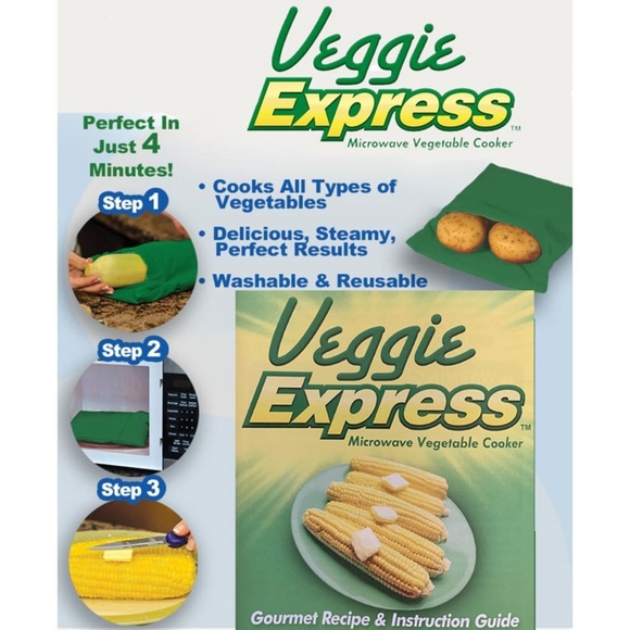 Veggie Express microwave vegetable cooker. - Picture 4 of 5